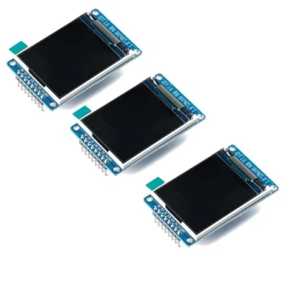 Abbildung von GERUI 3pcs 1,77 Zoll/1,8 Zoll für TFT LCD Display Modul 128x160 High Definition mit IPS Farbbildschirm 2,7V 3,3V kompatibel Arduino und Raspberry Pi inklusive
