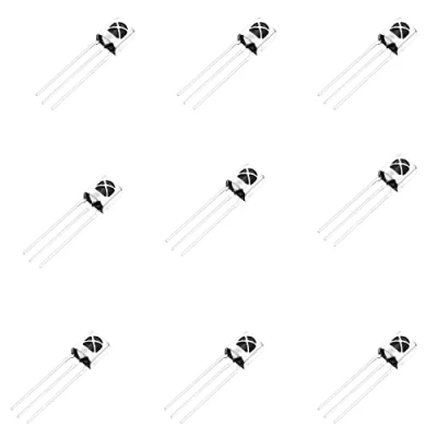 Abbildung von Create idea 50 Stück VS1838B 38KHZ Infrarot Fernbedienung Empfängermodule IR Empfänger Diode Glühbirne Lampen Elektronikkomponenten Anzeige Leuchtdioden