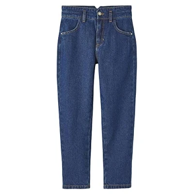 Abbildung von Name it Nkfbella MOM Jeans Relaxed Fit für Kinder, Größe: 140, Dark blue denim