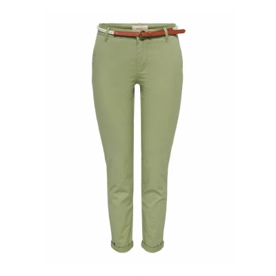 Abbildung von ONLY Onlbiana BELT Chino, Damen, Größe: 34x32, Aloe