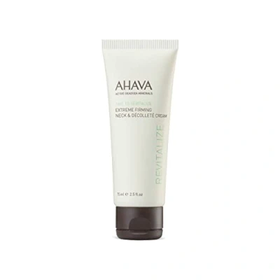 Abbildung von Ahava Time to Revitalize Extreme Firming Neck &amp; Decolleté Cream 75 ml