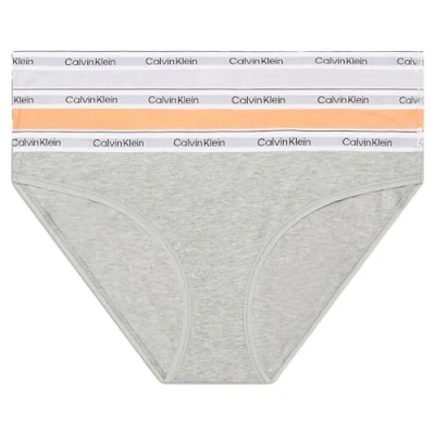 Abbildung von Calvin Klein Damen 3er Pack Slips Bikini Form Baumwolle mit Stretch