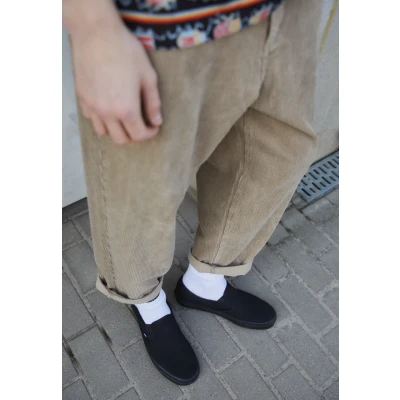Abbildung von Vans UA Classic Slipon Unisex Slipper, Größe: 40.5, Black Textil