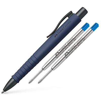 Abbildung von Faber Castell Kugelschreiber Poly Ball XB (Urban navy blue, + Ersatzminen)