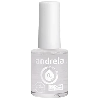 Abbildung von Andreia Halal Atmungsaktiver Decklack Wasserdurchlässig Schattierungen von klarem 10.5 ml