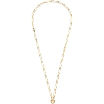 Abbildung von JEWELS BY LEONARDO Halskette Consenza, lange Kette aus goldfarbenem Edelstahl, in sich gedrehte Kettenglieder, 70 71,3 cm Länge, Schmuck Geschenk, 024443
