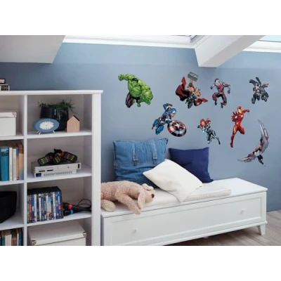 Abbildung von Marvel Wandtattoo Avengers Crew Größe 50 x 70 cm Kinderzimmer, Wandsticker, Wandaufkleber