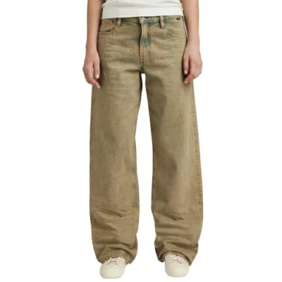 Abbildung von G STAR Damen Judee Low Waist Loose Jeans Mehrfarben (Faded Sandstorm D22889 D436 G234) 28W / 32L