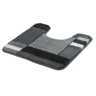 Abbildung von Kleine Wolke WC Vorleger Padova grau 50 x cm, Anthrazit