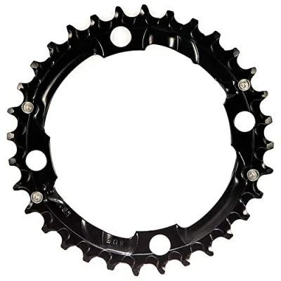 Abbildung von FSA Unisex Adult 421586147 Corona MTB Steel Black 104x32T, Argent, 104 T
