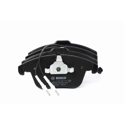 Abbildung von BOSCH 0 986 494 371 Bremsbelagsatz Low Metallic inkl. Verschleißwarnkontakt mit Anti Quietsch Blech, Kolbenclip PEUGEOT: 508 I SW, Saloon