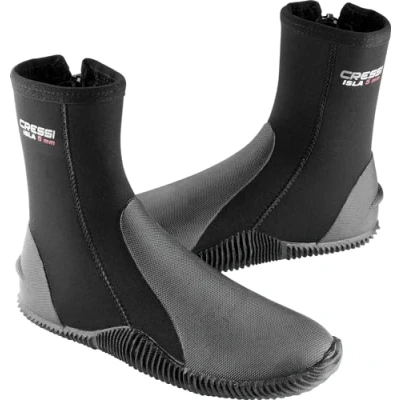 Abbildung von Cressi Isla Boots Unisex Tauchschuhe aus Neopren mit Gummisohle