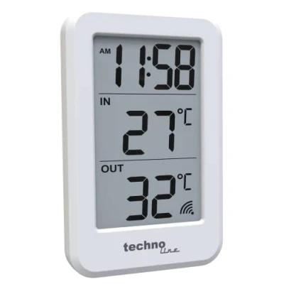 Abbildung von Temperaturstation WS9172, Innentemperatur, Außentemperatur, Uhrzeit, schlicht einfach und gut!
