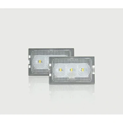 Abbildung von AUTO STYLE Satz LED Nummerschildbeleuchtung kompatibel mit Land Rover Discovery 3+4/Freelander 2 &amp; Range Sport
