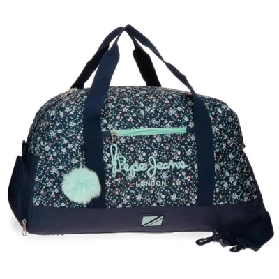 Abbildung von Pepe Jeans Alenka Reisetasche, blau, 55 x 27 20 cm, Polyester, 29,7 l, Reisetasche
