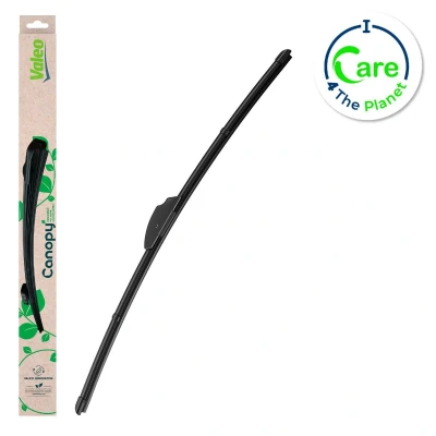 Abbildung von Scheibenwischer Valeo Canopy 583913 650mm Flachbalkenwischblatt, Wischgummi aus &gt;80 % nachhaltigen Materialien KIA: cee‘d II Hatchback, RIO 3