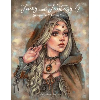 Abbildung von Fairy and Fantasy 4 Grayscale Coloring Book