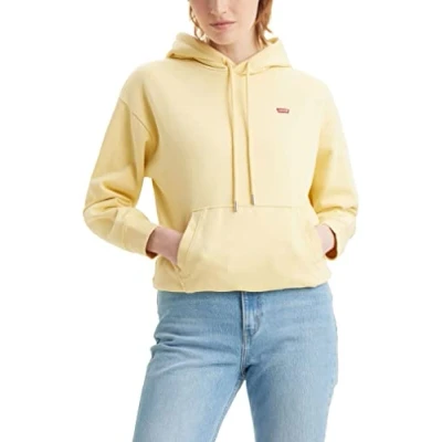 Abbildung von Levi&#039;s Damen Standard Sweatshirt Hoodie Kapuzenpullover,Sunlight,XS