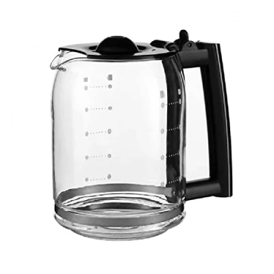 Abbildung von Russell Hobbs Ersatzglaskanne [für Kaffeemaschine Elegance 23370 56] Kaffeekanne Glas für Filterkaffeemaschine 700132