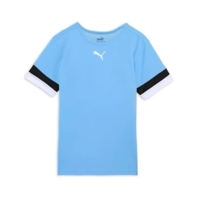 Abbildung von PUMA Unisex Teamrise Jersey Jr T Shirt, Blau (Team Light Blue), 164 (13 14 Jahre)