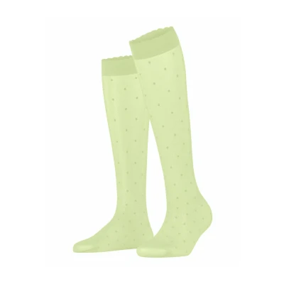Abbildung von Falke Dot 15 Denier Kniestrümpfe, Damen, Größe: 35 38, Lemon