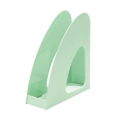 Abbildung von HAN Stehsammler Re LOOP 1 Stück, say yes to 100% recycled, Zeitungsständer, Stehordner, modernes, junges Design für DIN A4/C4 Unterlagen, 76 x 239 256 mm, 16218 805, pastellgrün