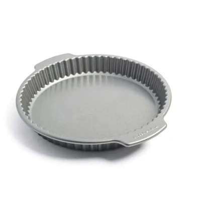 Abbildung von KitchenAid Antihaftbeschichtete Quicheform Aus Aluminiertem Stahlblech, 28cm Cc003301 001 Silver