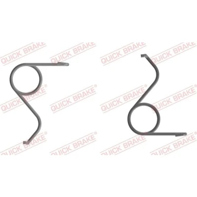 Abbildung von QUICK BRAKE 113 0529 Reparatursatz, Feststellbremshebel (Bremssattel) HONDA: CIVIC 8 Hatchback
