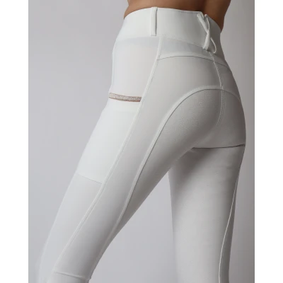 Abbildung von Rebel Reithose Tone in Voller Grip Weiß 34