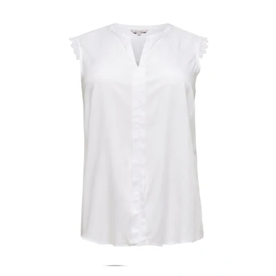 Abbildung von ONLY Carmakoma Carmumi Bluse, Damen, Größe: 42, White