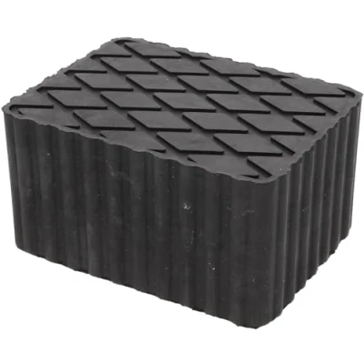 Abbildung von KS Tools 160.0499 Gummiauflage 10 für Hebebühnen, 160 x 120 85 mm