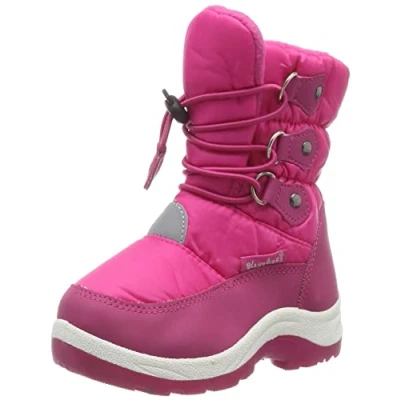 Abbildung von Playshoes Mädchen Winterbootie om te strikken Schneestiefel, Rosa, 28/29 EU