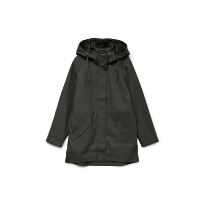 Abbildung von Vero Moda Vmmalou Coated NOOS Outdoorjacke, Damen, Größe: Large, Peat