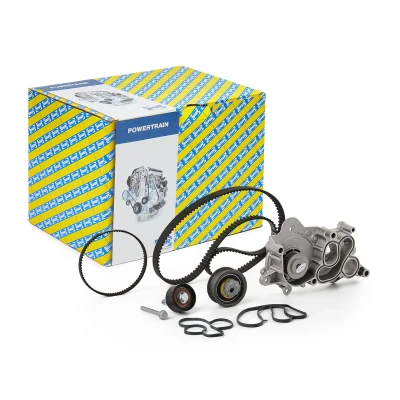 Abbildung von SNR KDP457.750 Wasserpumpe + Zahnriemensatz VOLKSWAGEN: Polo V Hatchback, up! SEAT: Ibiza 4, 4 ST, Sportcoupe