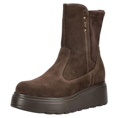 Abbildung von Nero Giardini Stiefelette Veloursleder/Kunstleder