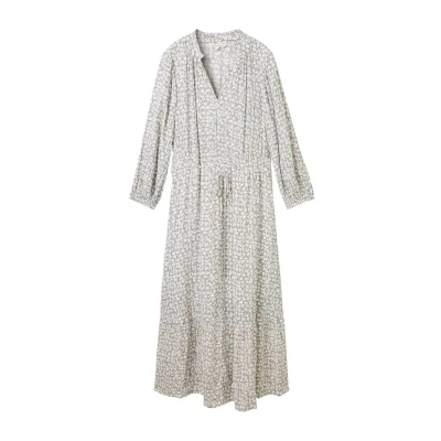 Abbildung von TOM Tailor Freizeitkleid, Damen, Größe: 34, Neutral tile design