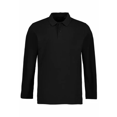 Abbildung von JP1880 Basic Poloshirt, Herren, Größe: 7XL, Noir