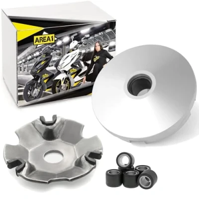 Abbildung von Area1 Ersatz Variomatik kompatibel mit 50ccm 2 Takt Speedfight 2, 3, 4 Jetforce Ludix Vivacity Kisbee Streetzone Elystar Elyseo Django Citystar Looxor TKR Limbo Buxy Gipsy Squab X8RS SXR