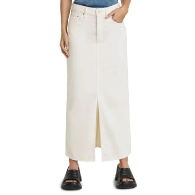 Abbildung von G Star Viktoria LONG Skirt Maxirock, Damen, Größe: 34, Chalk