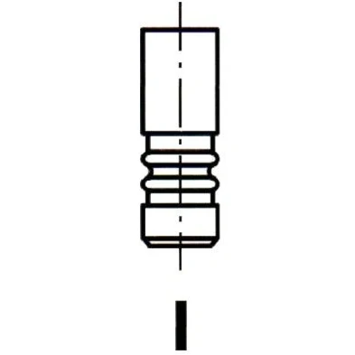 Abbildung von IPSA VL202900 Einlaßventil 31,2 Ventilschaft stellitebeschichtet