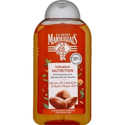 Abbildung von Le Petit Marseillais Shampoo für Infusion Nutrition Calendula und Bio Argan, 250 ml (1er Pack)