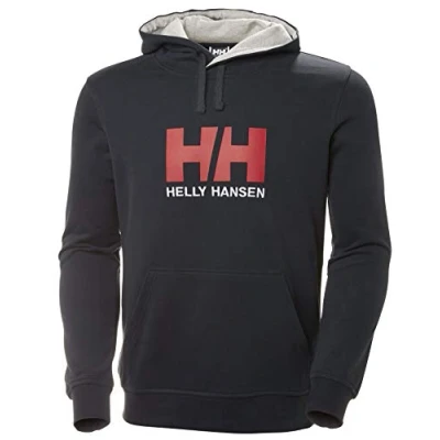Abbildung von Helly Hansen LOGO Kapuzenpullover, Herren, Größe: XL, Navy