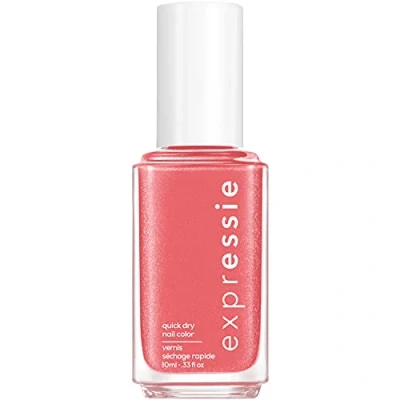 Abbildung von Essie Schnelltrocknender Nagellack „expressie“, Nr. 30 trend and snap, Pink, Vegane Formel, 10 ml