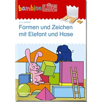 Abbildung von bambinoLÜK: 2/3/4 Jahre Formen und Zeichen mit Elefant Hase (bambinoLÜK Übungshefte: Vorschule)