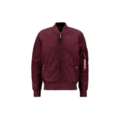 Abbildung von Alpha Industries MA1 TT Bomberjacke, Herren, Größe: XL, Dark maroon