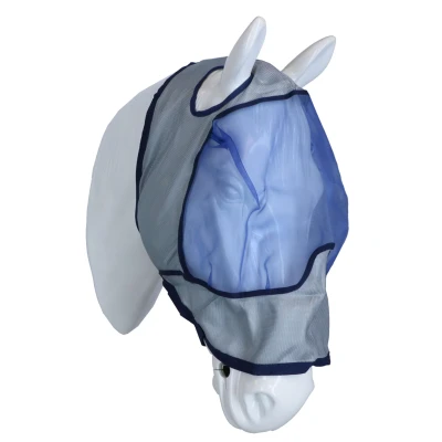 Abbildung von Bucas Buzz Off Fliegenmaske Delux Blau XS