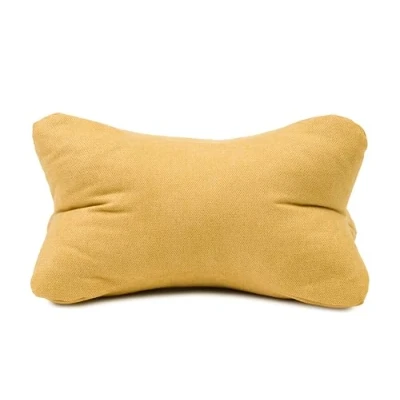 Abbildung von Gözze Kuschelweiches Lesekissen Darco, Ideal als Sofakissen oder Leseknochen, 40 x 25 cm Senf
