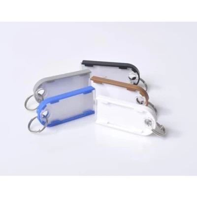 Abbildung von Pavo Magnettags 10 Stück, Magnetische Schlüsselanhänger, Premium (x2 braun, x2 schwarz, blau, weiß, grau) 8012138