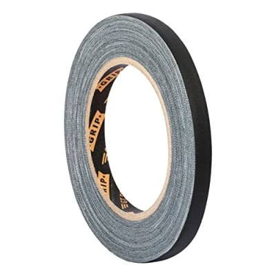 Abbildung von GRIP Eventbasics GT PRO Spike Tape schwarz Gewebeband 10 mm x 25 m Art Markieren Basteln