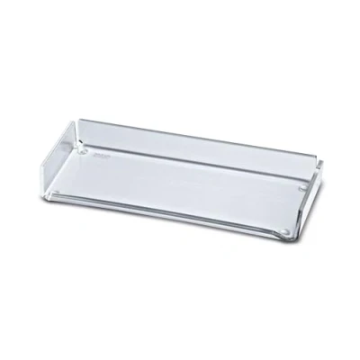 Abbildung von MAUL Stifteschale aus Acryl 22 x 10 3 cm Stilvoller Schreibtisch Organizer für Kugelschreiber, Stifte und Textmarker Standsicherer Stiftehalter mit möbelschonenden Standnoppen Glasklar